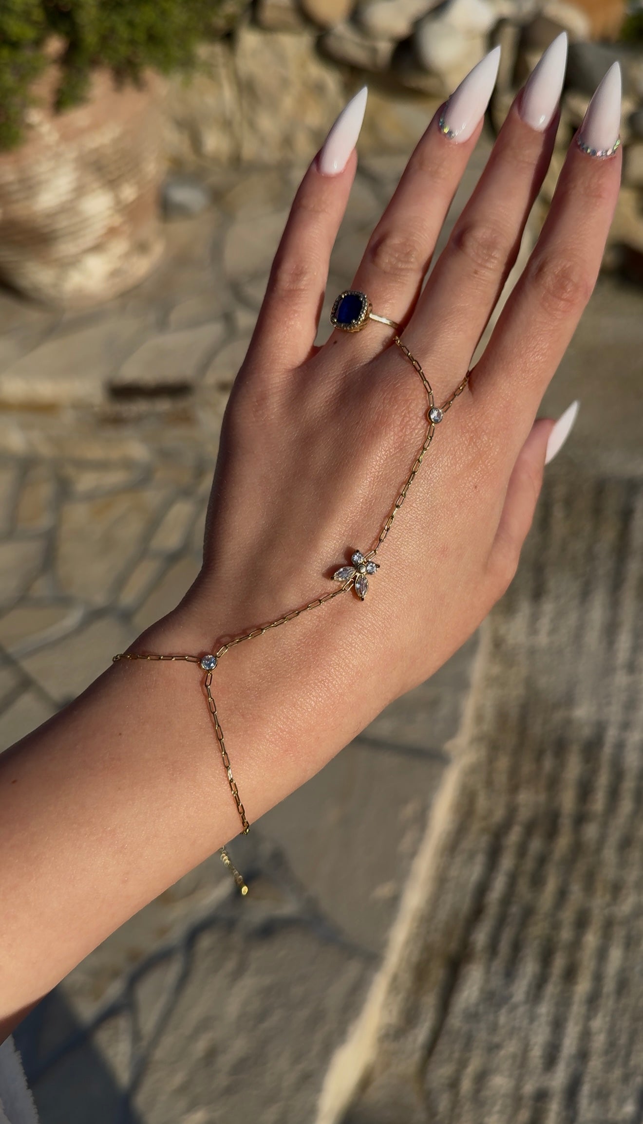 ✨Βραχιόλι δαχτυλίδι από ατσάλι✨