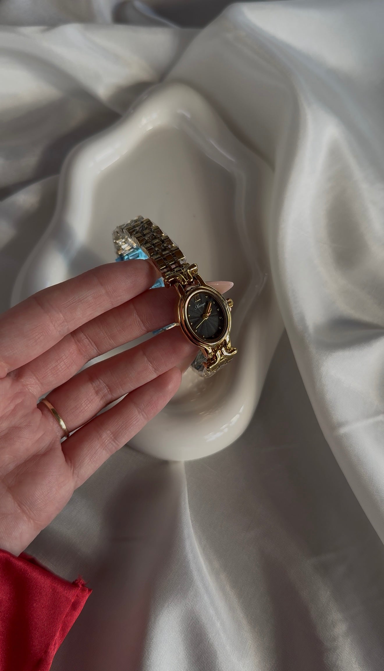 ✨VINTAGE Ατσάλινο •ρολόι-αδιάβροχο.✨