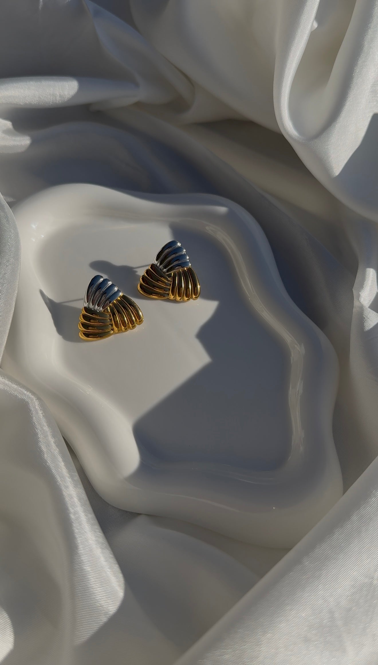 ✨ Σκουλαρίκια από ατσάλι ✨