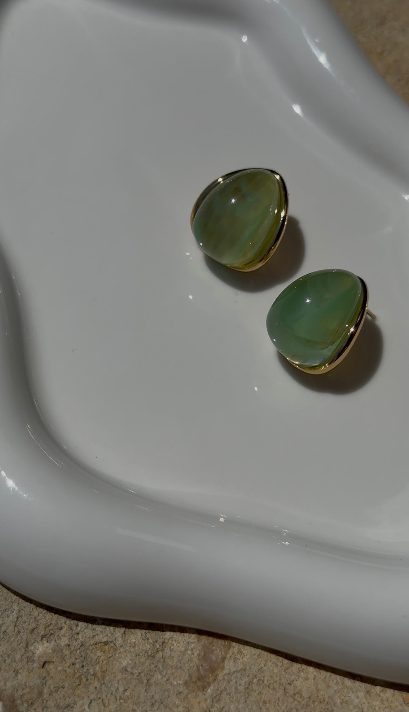 ✨Ατσάλινα σκουλαρίκια✨🍏